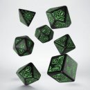 Call of Cthulhu RPG - 7th Edition Black & Green Dice...