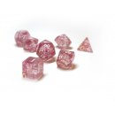 Würfelset Confetti: Pink (7)