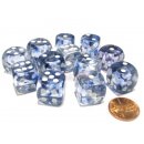 Chessex 16mm d6 with pips Dice Blocks (12 Dice) - Nebula...