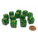 Chessex 16mm d6 with pips Dice Blocks (12 Dice) - Vortex...
