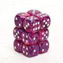 Chessex 16mm d6 with pips Dice Blocks (12 Dice) - Festive...