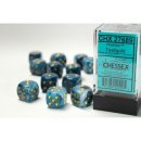 Chessex 16mm d6 with pips Dice Blocks (12 Dice) - Phantom...