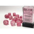 Chessex 16mm d6 with pips Dice Blocks (12 Dice) - Ghostly...