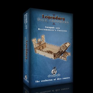 Catapult Dice Thrower & Necromancers Fortress dice tray