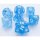Chessex Borealis Sky Blue/White 7-Die Set