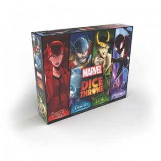 Dice Throne: Marvel 4-Hero Box (Scarlet Witch, Thor, Loki, Spider-Man) (EN)