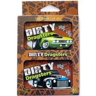 Dirty Dragsters: Green & Black Car Decks (EN)
