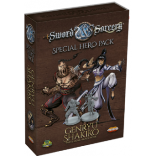 Sword & Sorcery - White/Black Monk (Genryu/Shakiko) Hero Pack (EN)