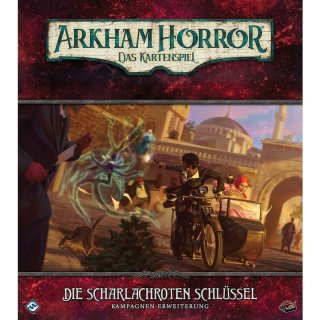 Arkham Horror Kartenspiel - Die scharlachroten Schlüssel (Kampagnen-Erweiterung) (DE)