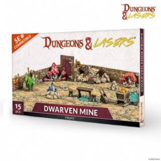 Dungeons & Lasers - Dwarven Mine Props (EN)