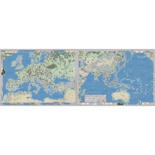 World in Flames: Collectors Edition Map set mounted (EN)