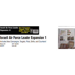 Israeli Air Force Leader: Expansion 1 (EN)