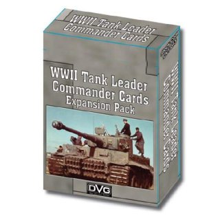 Tiger Leader and Sherman Leader: WWII Commander Cards Expansion Pack (EN)