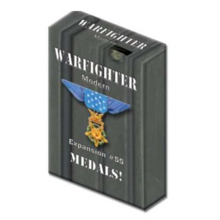 Warfighter Modern: Exp 55 Modern Daytime or Shadow War Medals (EN)
