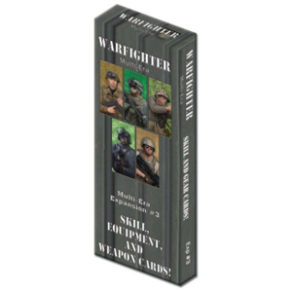 Warfighter Multi-Era: Exp 2 Skills. Equiment and Weapon Cards (EN)