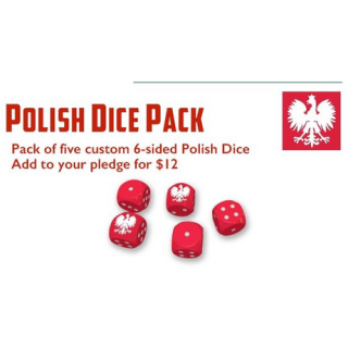 WWII Polish D6 Dice Set (EN)