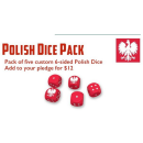 WWII Polish D6 Dice Set (EN)
