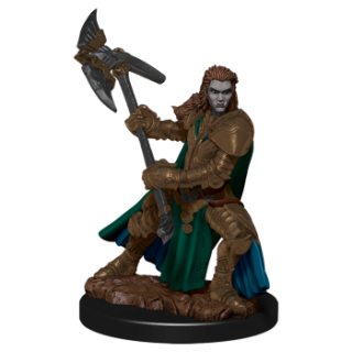 D&D Icons of the Realms: Premium Painted Figure - Half-Orc Fighter Female (6 Units)