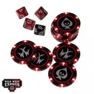 Wild West Exodus: Fortune Chips & Dice Set (EN)