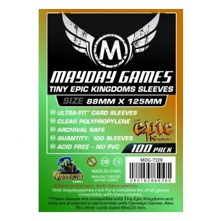 Card Sleeves - 88 x 125mm - Tiny Epic Kingdoms - 100 Stück