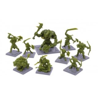 Dungeon Saga: Green Rage Miniature Set (EN)