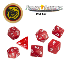 Power Rangers RPG: Dice Set Red