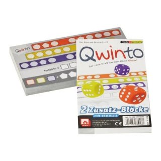 Qwinto - Ersatzblöcke (2 Stück) (DE)