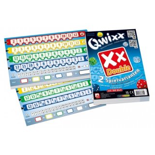 Qwixx - Double Zusatzblöcke (2 Stück) (DE)