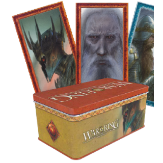 War of the Ring: Card Box with Sleeves - Witchking Edition (EN)