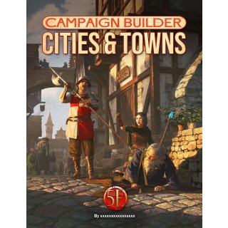 Campaign Builder: Cities & Towns 5E (EN)