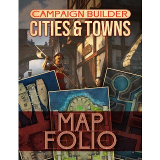 Campaign Builder: Cities & Towns 5E Map Folio (EN)