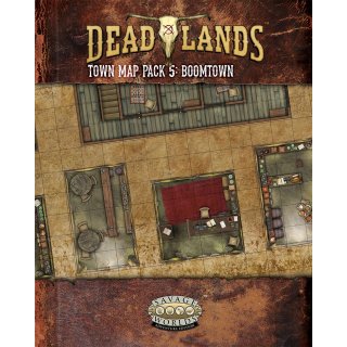 Savage Worlds: Deadlands The Weird West - Map Pack 5 Boomtown (EN)