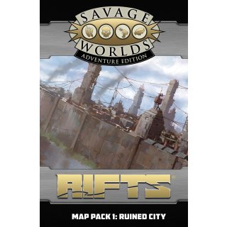 Savage Worlds: RIFTS - Map Pack 1 Ruined City (EN)