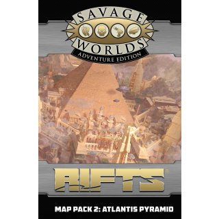Savage Worlds: RIFTS - Map Pack 2 Atlantis Pyramid (EN)