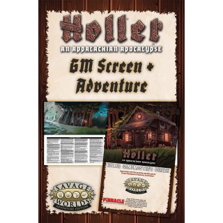 Holler RPG: An Appalachian Apocalypse GM Screen & Adventure (EN)