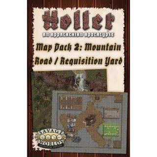 Holler RPG: An Appalachian Apocalypse Map Pack 2 Mountain Road & Requisition Yard (EN)