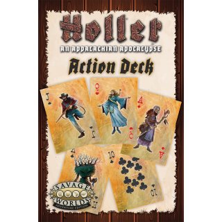 Holler RPG: An Appalachian Apocalypse Action Deck (EN)