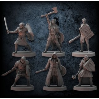 Dark Souls RPG: Unkindled Heroes 2 Miniature Set (EN)