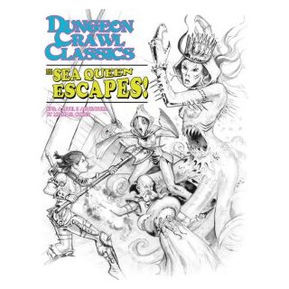 Dungeon Crawl Classics: 75 - The Sea Queen Escapes Sketch Cover (EN)