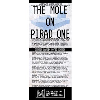 Mothership RPG: The Mole on PIRAD ONE Reprint (EN)