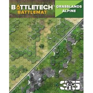 BattleTech: Neoprene Battle Mat Grasslands Alpine (EN)
