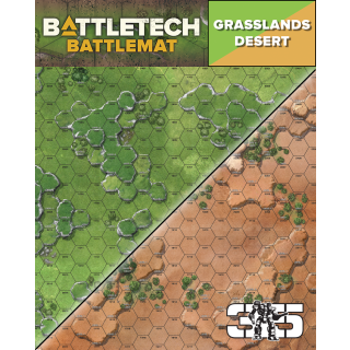 BattleTech: Neoprene Battle Mat Grasslands Tundra (EN)