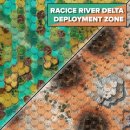 BattleTech: Neoprene Battle Mat Tukayyid Racice River...