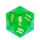 55mm Titan D20 Sharp Edge Transparent Green