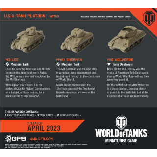 World of Tanks: American Tank Platoon (EN)