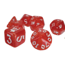 Munchkin: Polyhedral Dice Set Red/White