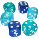 Seahorse D6 Dice Set