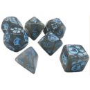 Kitten Polyhedral Dice Set Gray