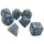 Kitten Polyhedral Dice Set Gray