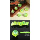 Sharp Edge Dice Set (7) Key Lime